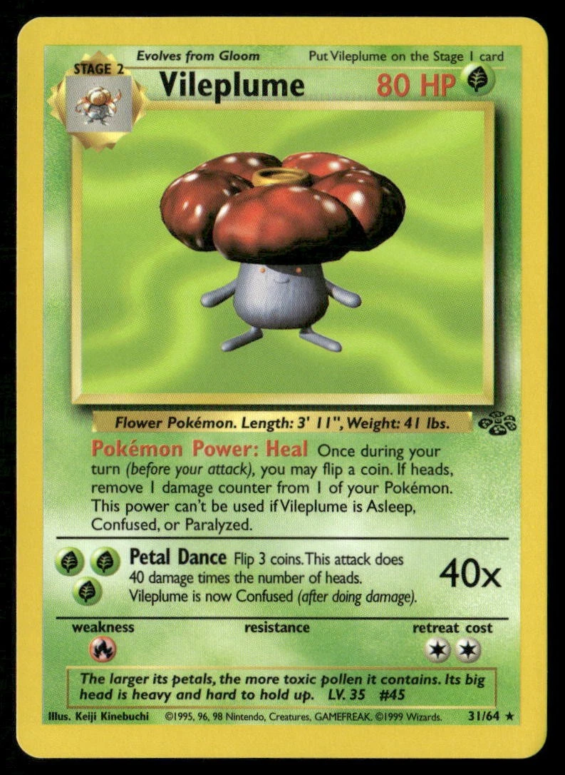 shiny vileplume pokemon card Pokemon Vileplume for sale