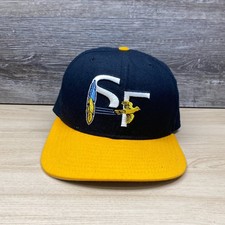 Vintage Sioux Falls Canaries Hat Cap Snap Bac...