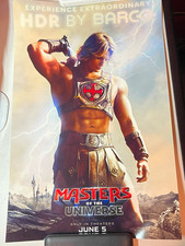 Masters of the Universe Movie 2026 4 pack Button Badges  2 poster   s & He-man pin