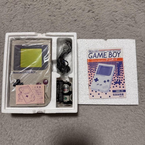 Scheda Madre Originale Game Boy DMG-01 Con Schermo LCD Anteriore &ndash; PARTI DI RICAMBIO (non Funzionante)