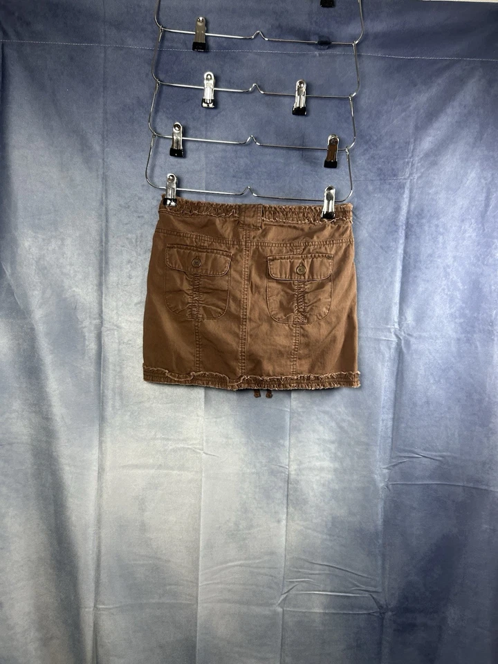 Pantalón corto Limited Too Brown para niñas Y2K talla 12 Foto 4 de 4