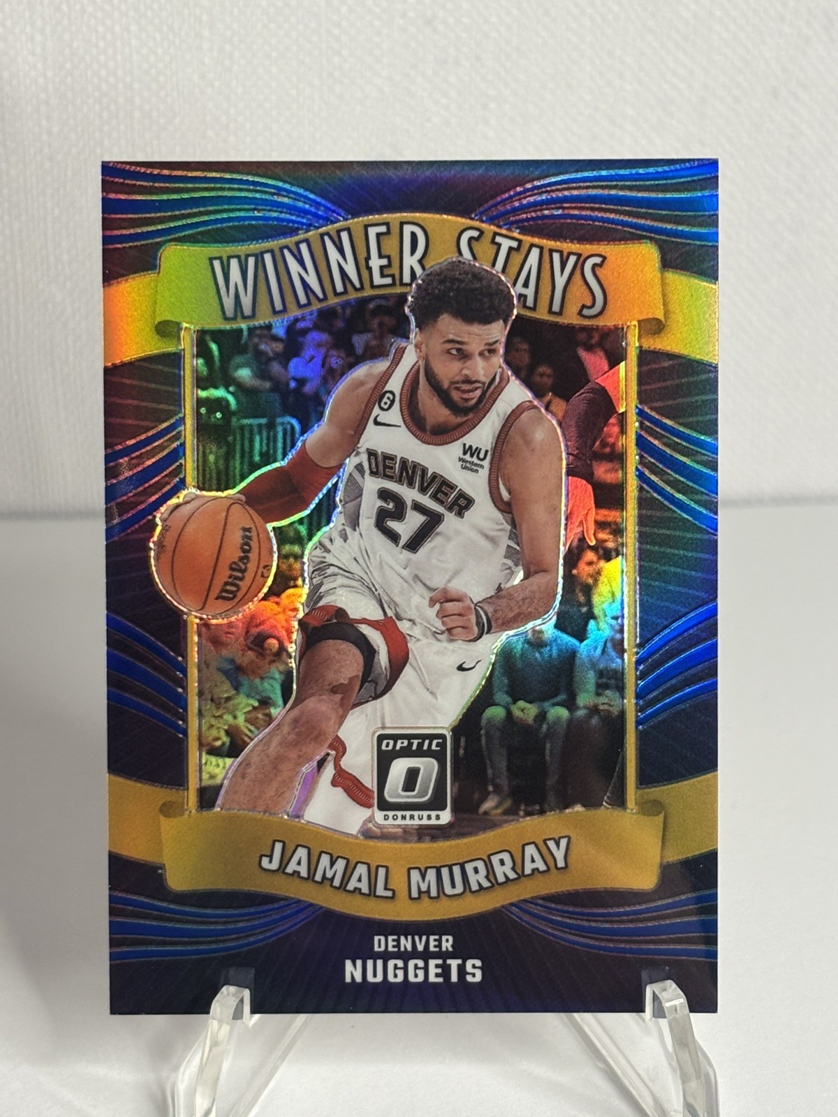 Panini 2023-24 Donruss Optic Winner Stays Blue Prizm /85 #8 Jamal Murray 🔥🔥🔥