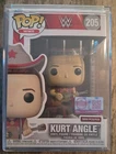 Funko Pop! WWE Kurt Angle #205 Limited Edition /1200 Cowboy Hat with Protector