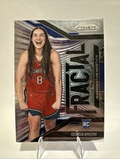 2025 Panini Prizm WNBA Basketball Georgia Amoore Fractal #14 Rookie RC Mystics