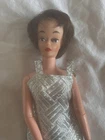 Vintage Polly Doll Valentine Brunette Bubblecut .!! body & face Barbie Clone