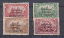 Abstimmungsgebiete Marienwerder - Nr. 26 - 29 ungebraucht - ansehen