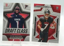 Bijan Robinson - 2023 Panini Rookies and Stars Base AND Draft Class RC - Falcons