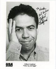 Gilbert Gottfried - Vintage Pre-Print Signed Photograph
