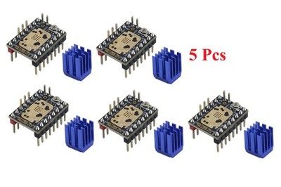 BIGTREETECH 5 Stück TMC2209 V1.2 UART 2 Phasen Schrittmotortreiber Zubehör