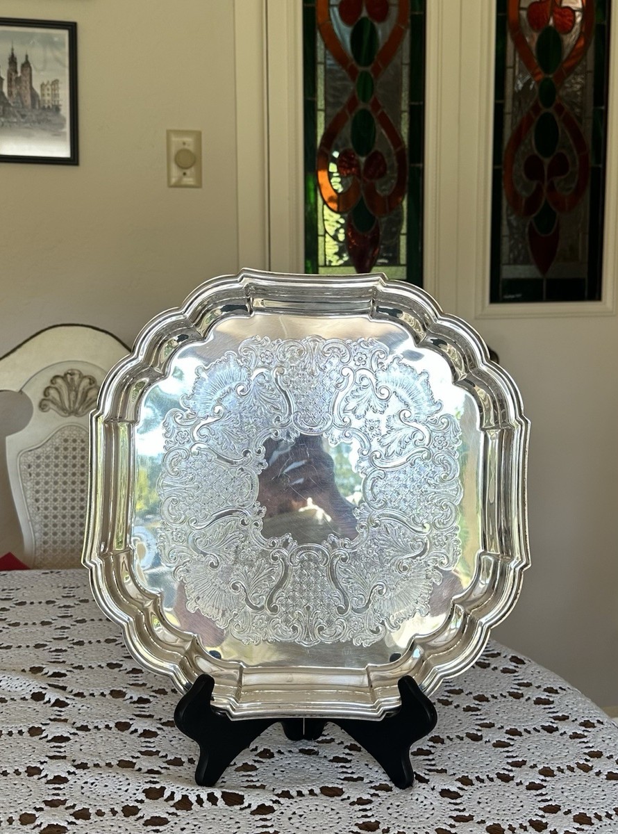 Vintage -Gorham -Heritage YH28 -Silver Plate 13