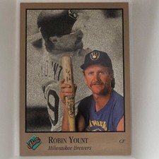 Leaf 1992 Studio Robin Yount #200 Milwaukee Brewers MLB Baseball Card