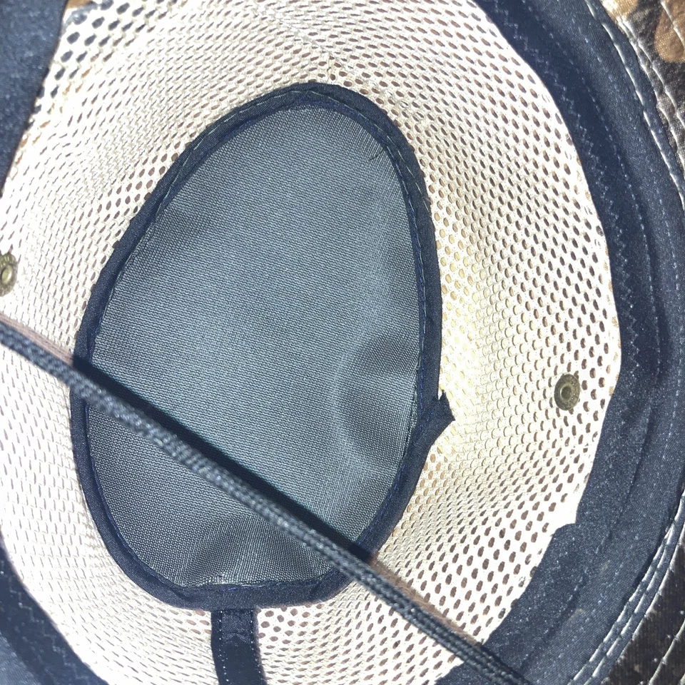 Outdoor hunting/fishing Breathable 100% polyester wide brimmed hat  - Image 4 of 4