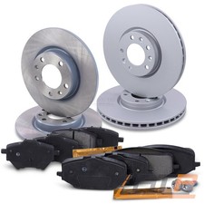 BREMSSCHEIBEN + BREMSBELÄGE VORNE + HINTEN FÜR CITROEN BERLINGO C4 TOYOTA PROACE