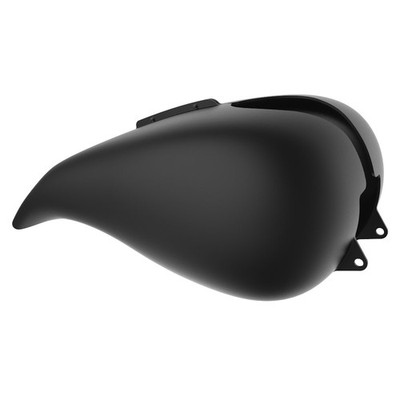 Harley Davidson マットブラックタンクカバー Denim/Matte Black Stretched Tank Cover For 09+ Harley Street Road
