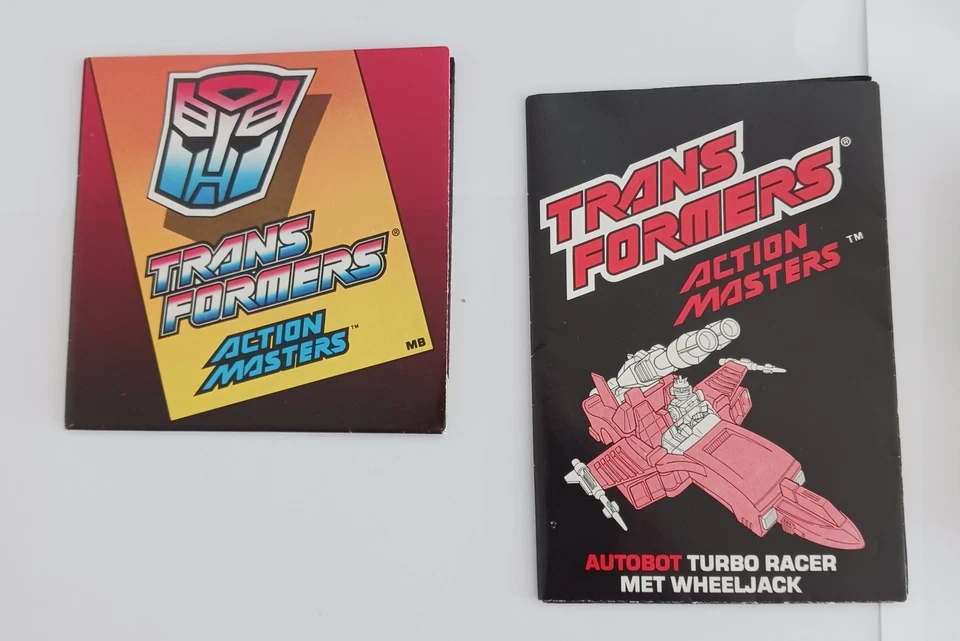 TRANSFORMER G1 BOLIDE TURBO ET WHEEL JACKEN ACTION EN BOITE 1990 TAKARA HASBRO - Photo 3/4