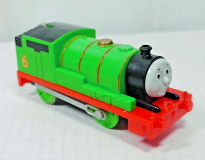 Thomas the Train Percy Green 6 Motorized Tank Engine Only Trackmaster TESTED