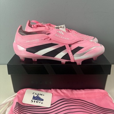 Adidas X David Beckham Predator Elite FG Soccer Cleats Pink Mens Sz 12 JI1094