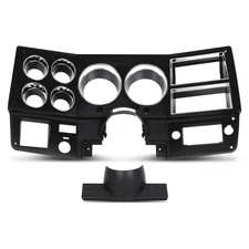 Dash Bezel Panel with A/C & W/Lower Column Cover Compatible with Chevy GMC Truck