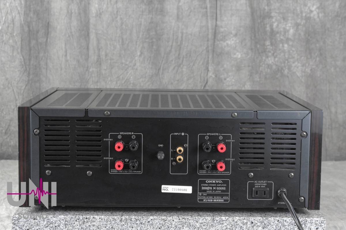 Onkyo M-506RS Integra Stereo Power Amplifier in Very Good
