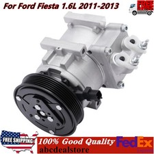 A/C Compressor For Ford Fiesta 1596CC 2011-2012 2013 L4 1.6L OEM#BE8Z19703A USA