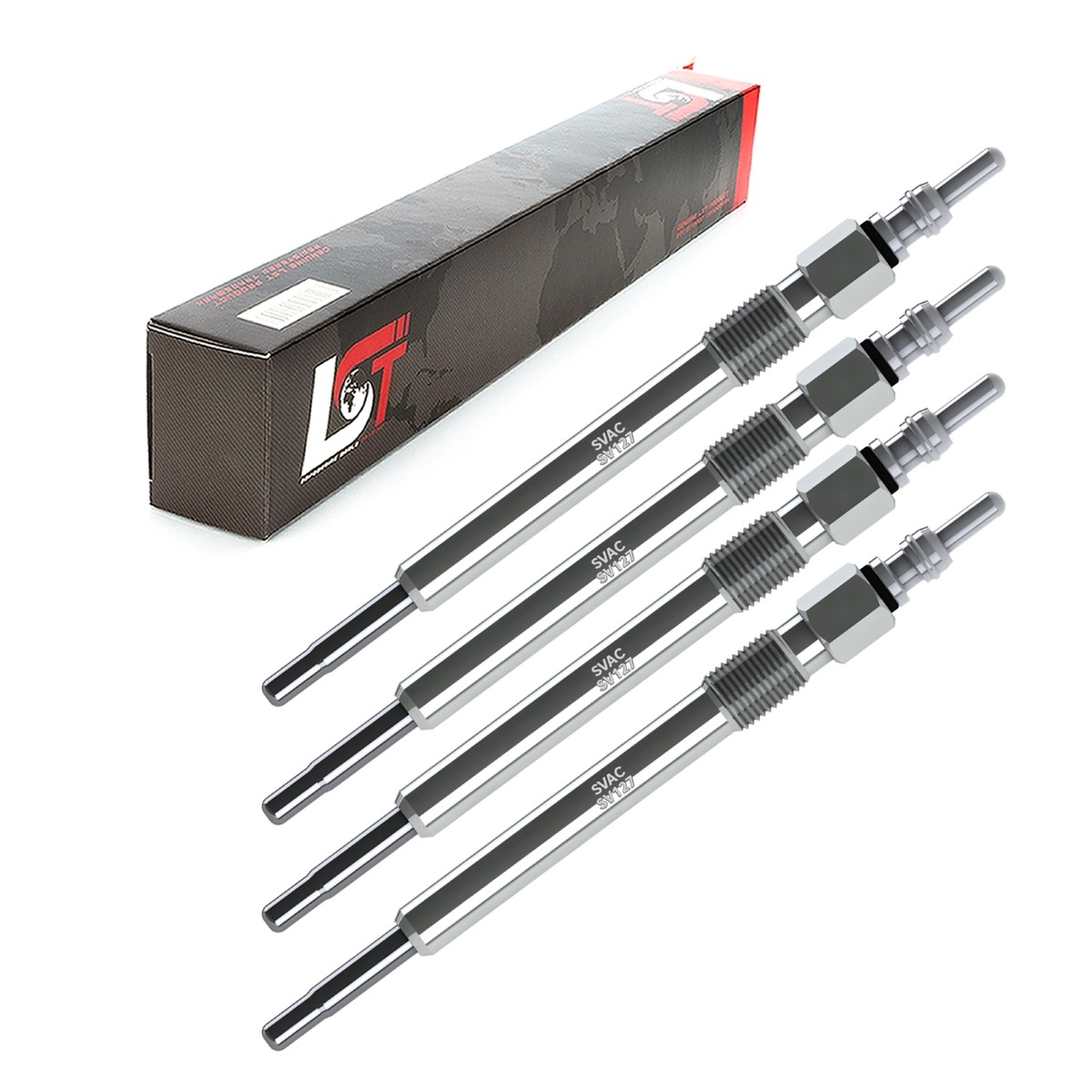 4x Glow Plug Pencil 11 Volt for Jeep Cherokee KJ 2.5CRD 2.8CRD