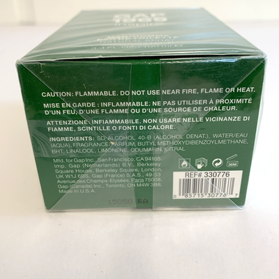 GAP Established 1969 Inspire Eau de Toilette Spray Man 3.4 oz (100