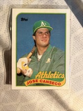 1989 Topps - Jose Canseco #500 Collector's Edition (Tiffany)
