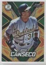 2017 Topps Fire Green 27/199 Jose Canseco #95 b4d