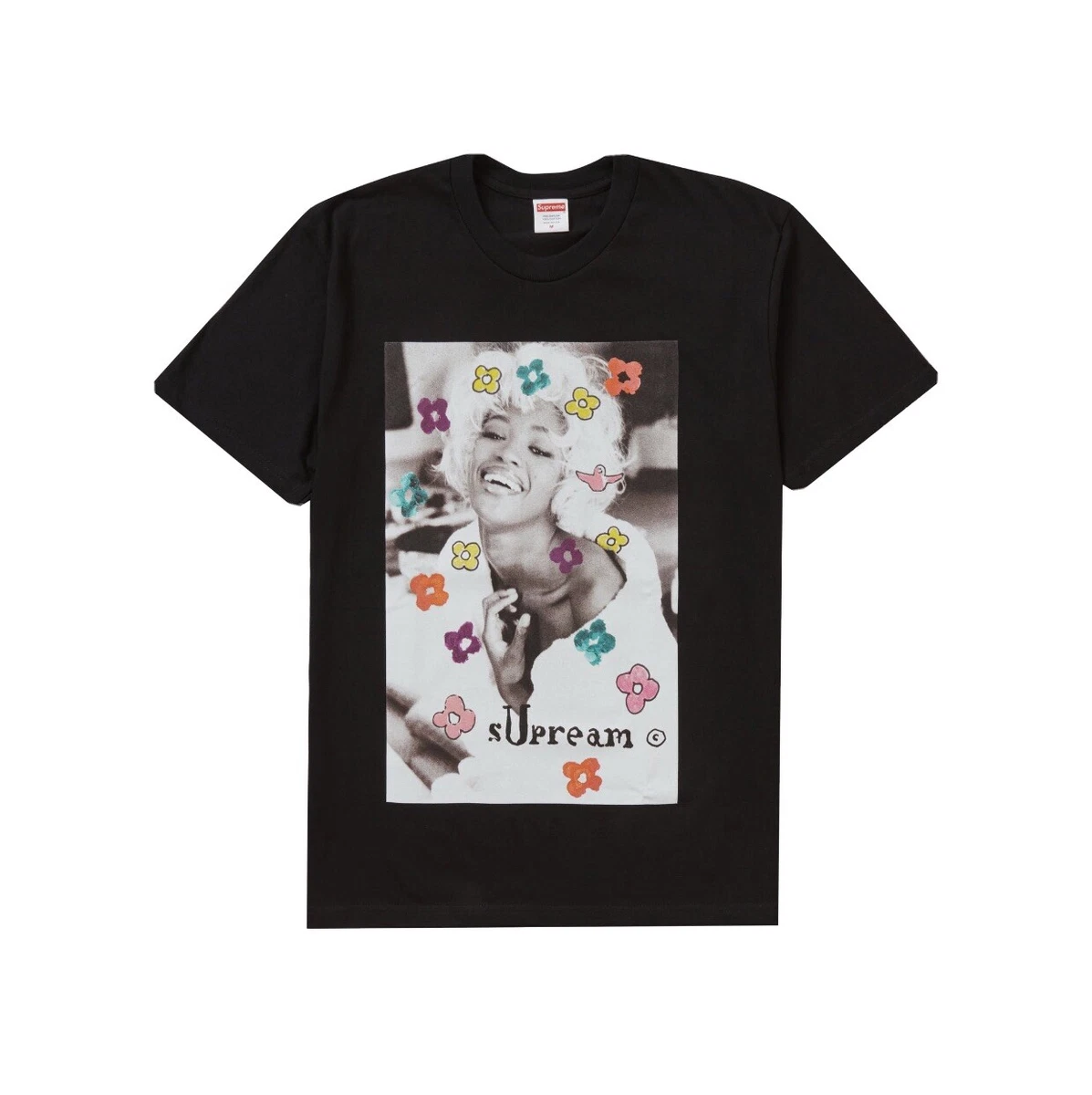 SUPREME NAOMI TEE BLACK MEDIUM