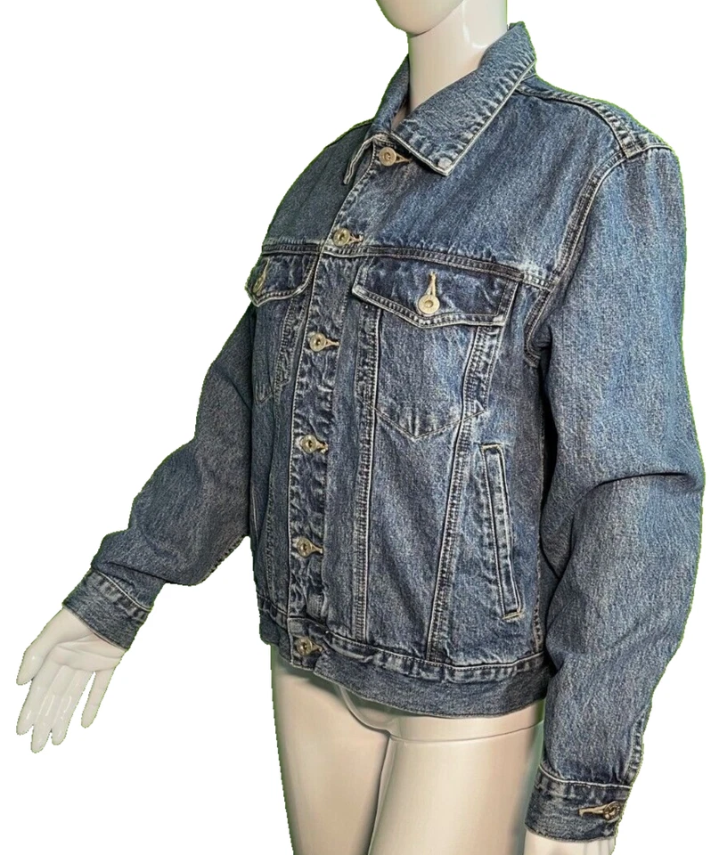 Chaqueta vaquera para mujer Canyon River Blues Harley Davidson 2001 Sturgis talla S Foto 3 de 4