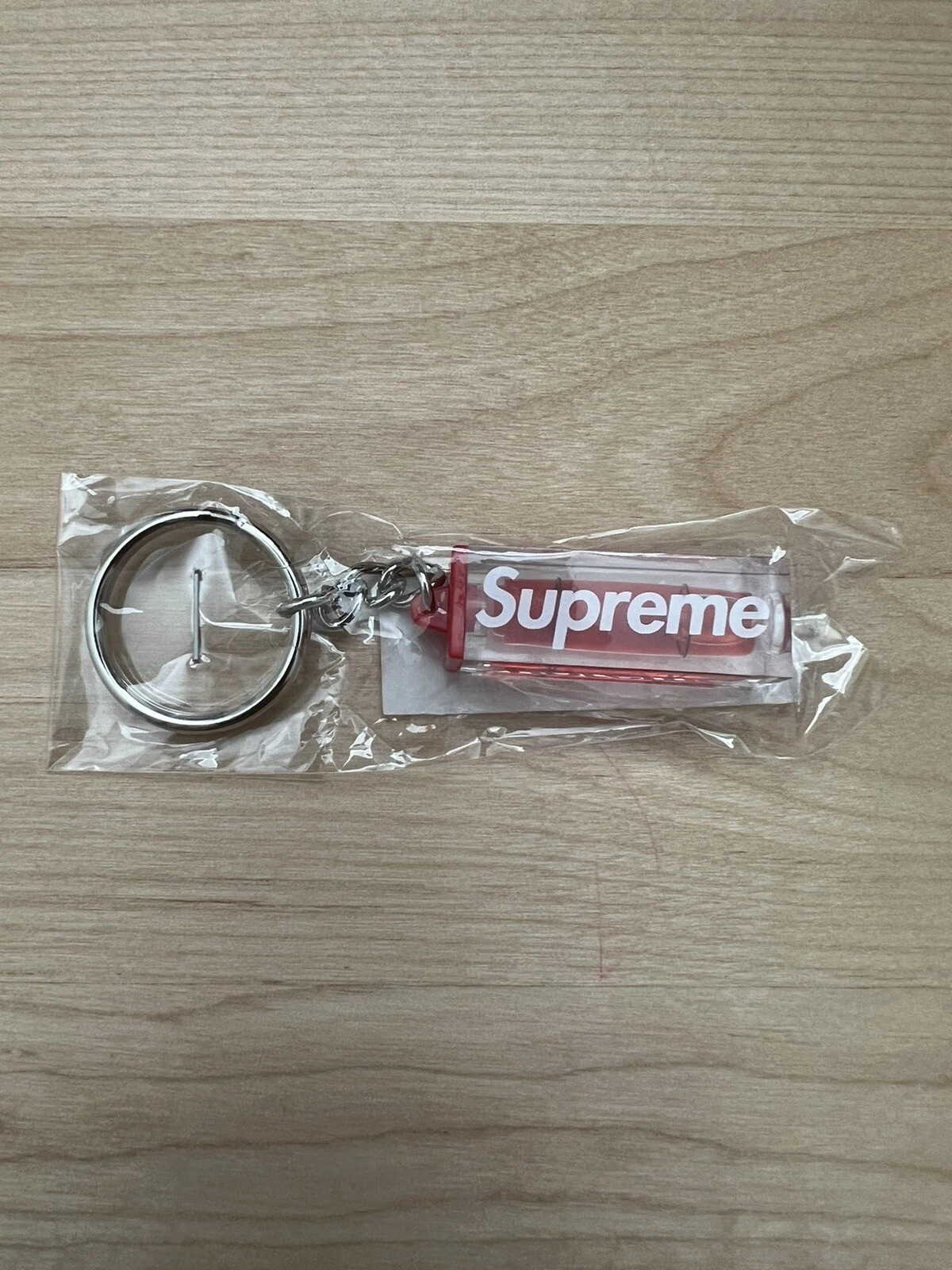 Porte clés Supreme Level rouge FW18