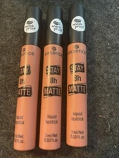 3 Essence Stay Matte 8h Liquid Lipstick 01 hello sunshine!