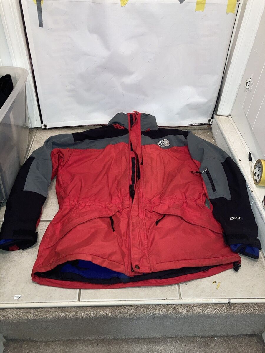 THE NORTH FACE Search & Rescue GORE-TEX Red Jacket Size XL THE NORTH FACE Search & Rescue GORE-TEX Red Jacket Size XL