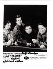 Emerson String Quartet Signed 8 x 10 Photo / Autographed