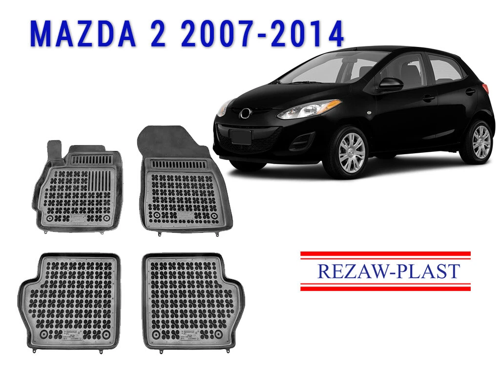 Mazda 2 rubber floor cheap mats