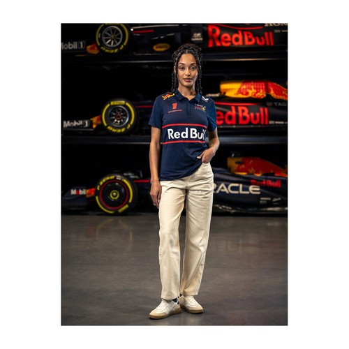 2025 Red Bull Racing Ladies Verstappen Team polo shirt (XS) - Picture 5 of 6