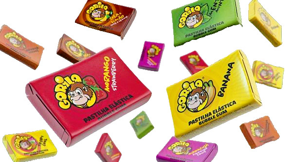 100 chicles de mascar caramelo Gorila portugués tradicional sabores surtidos ...