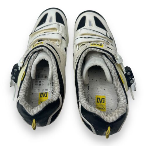 Mavic Scorpio MTB Cycling Shoes women's 7.5 (EU39 1/3) UK 6 White Likenew EUC - Picture 10 of 15