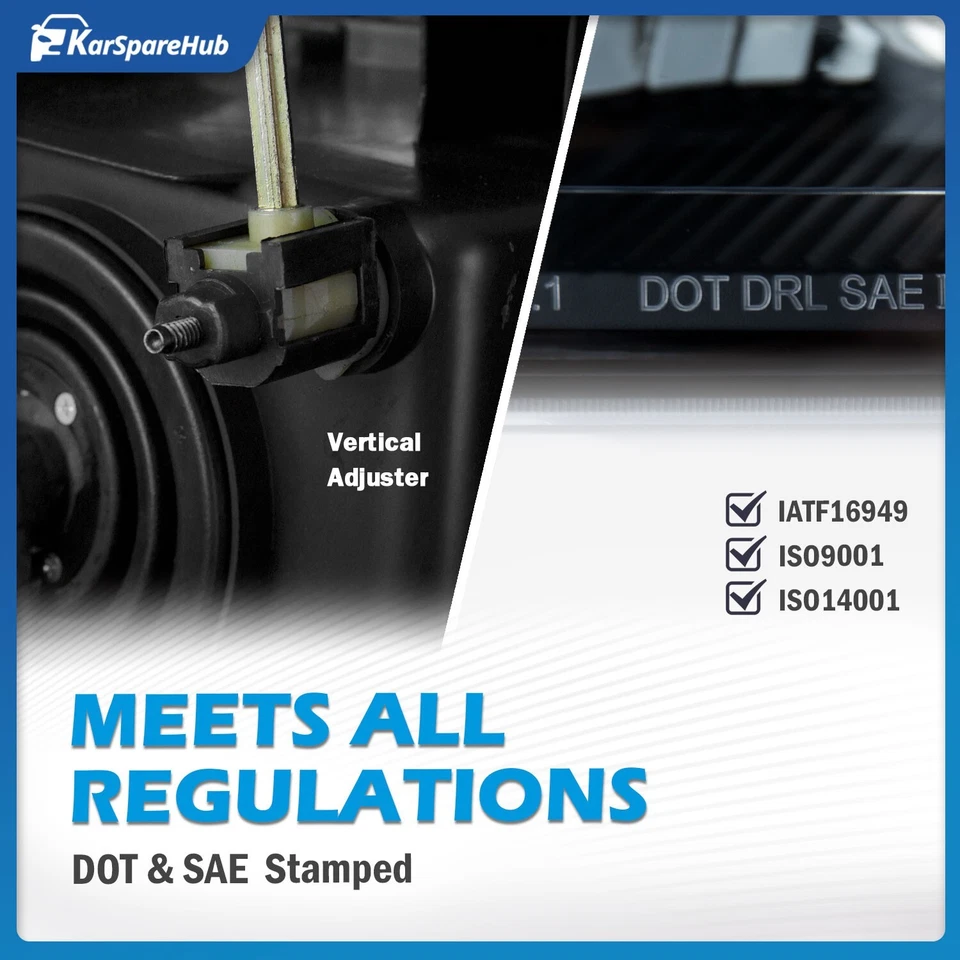 Pair Headlights + Bumper Lamps For 2004-2012 GMC Canyon Chevy Colorado w/ Bulbs Foto 3 de 4