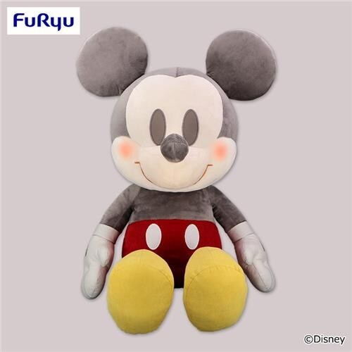 Mickyページ Optical white Oversized T-shirt with Mickey Mouse print