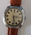 Vintage Timex 46950 3374 Day Date Automatic Men’s Watch