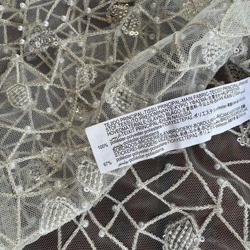 Zara Size L White Shift Sheer Dress Cocktail Party - Picture 5 of 6