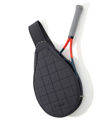 LOVEFORTY QUILTING RACKET BAG GREY Tennis bag / sling bag