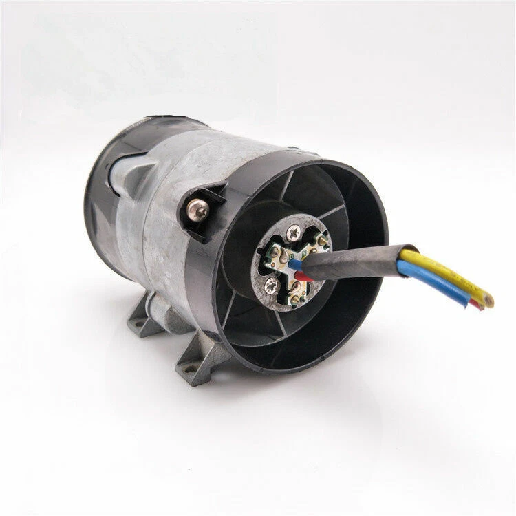 Car Electric Turbine Power Turbocharger Tan Air Intake Fan 12V 16.5A Bold Lines - Image 2 of 4