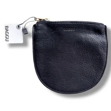 BAGGU Small Black U Pouch