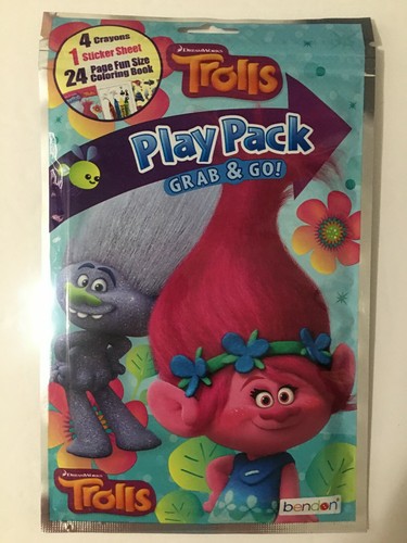 Play Pack Grab & Go Libro para Colorear Pegatinas Crayones Dory-Cars-Minions-Trolls 3+ - Imagen 55 de 58