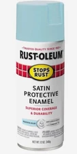 Rust Oleum 365145 Satin Peaceful Blue 12oz Spray Paint