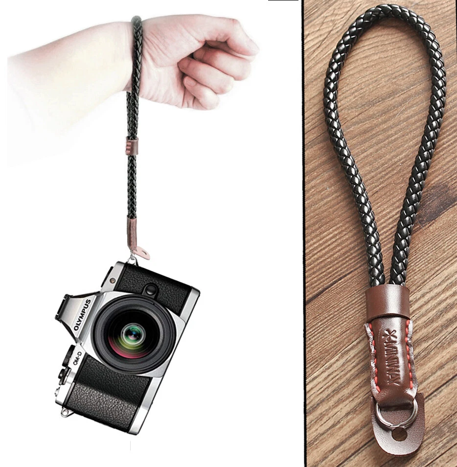 IMPUGNATURA CINGHIA POLSO MANO ADATTO A OLYMPUS OM-D E-M1 E-M5 E-M10 MARK II III