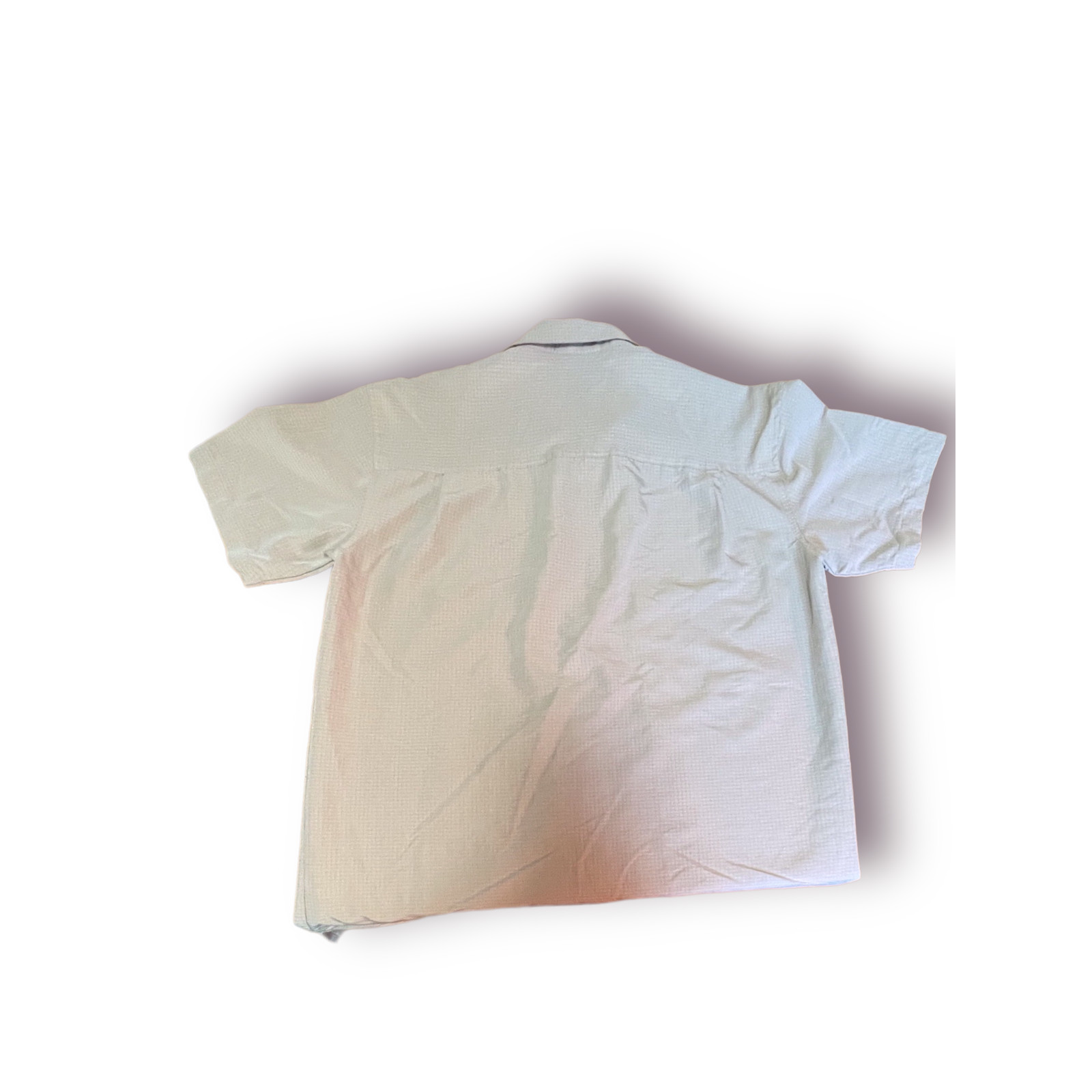 Harrison men’s button down shirt cream (medium) Gem