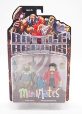 Diamond Toys Battle Beasts MiniMates STRICTUS + BLISS REYNOLDS 2-pack Sealed New